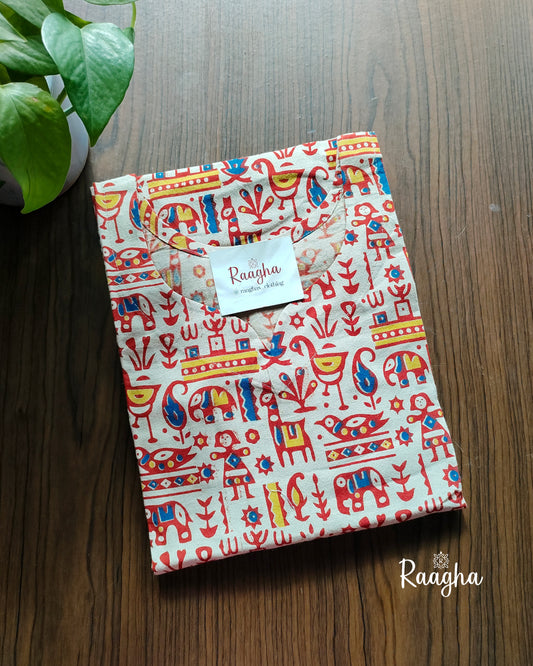 Kalamkari Kurti
