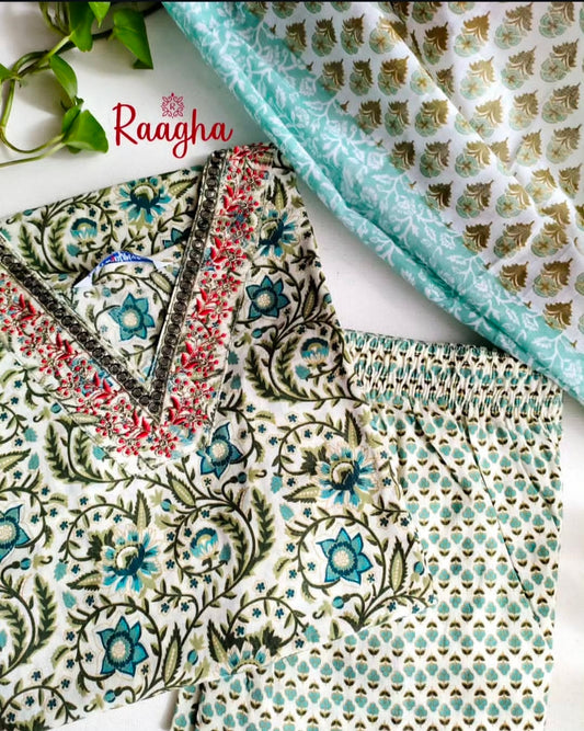 Cotton Salwar Set