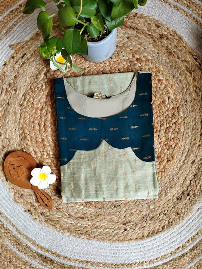 Premium Raw Silk Kurti