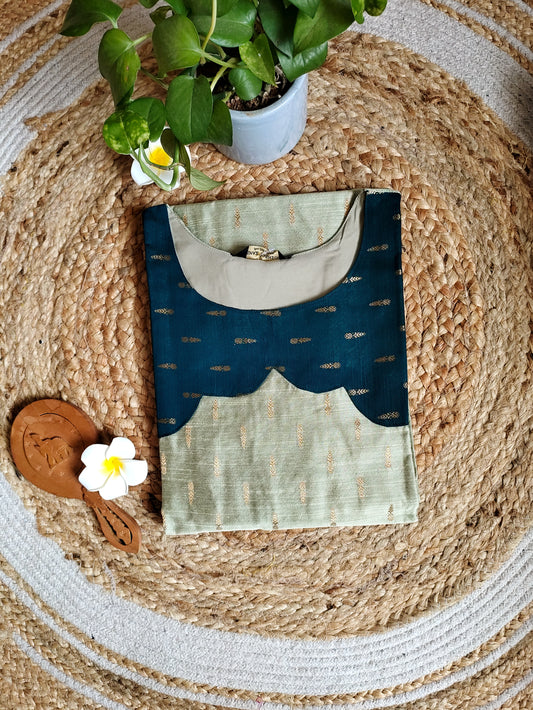 Premium Raw Silk Kurti