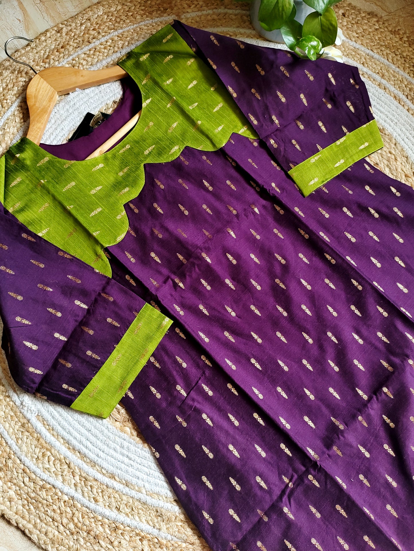 Premium Raw Silk Kurti