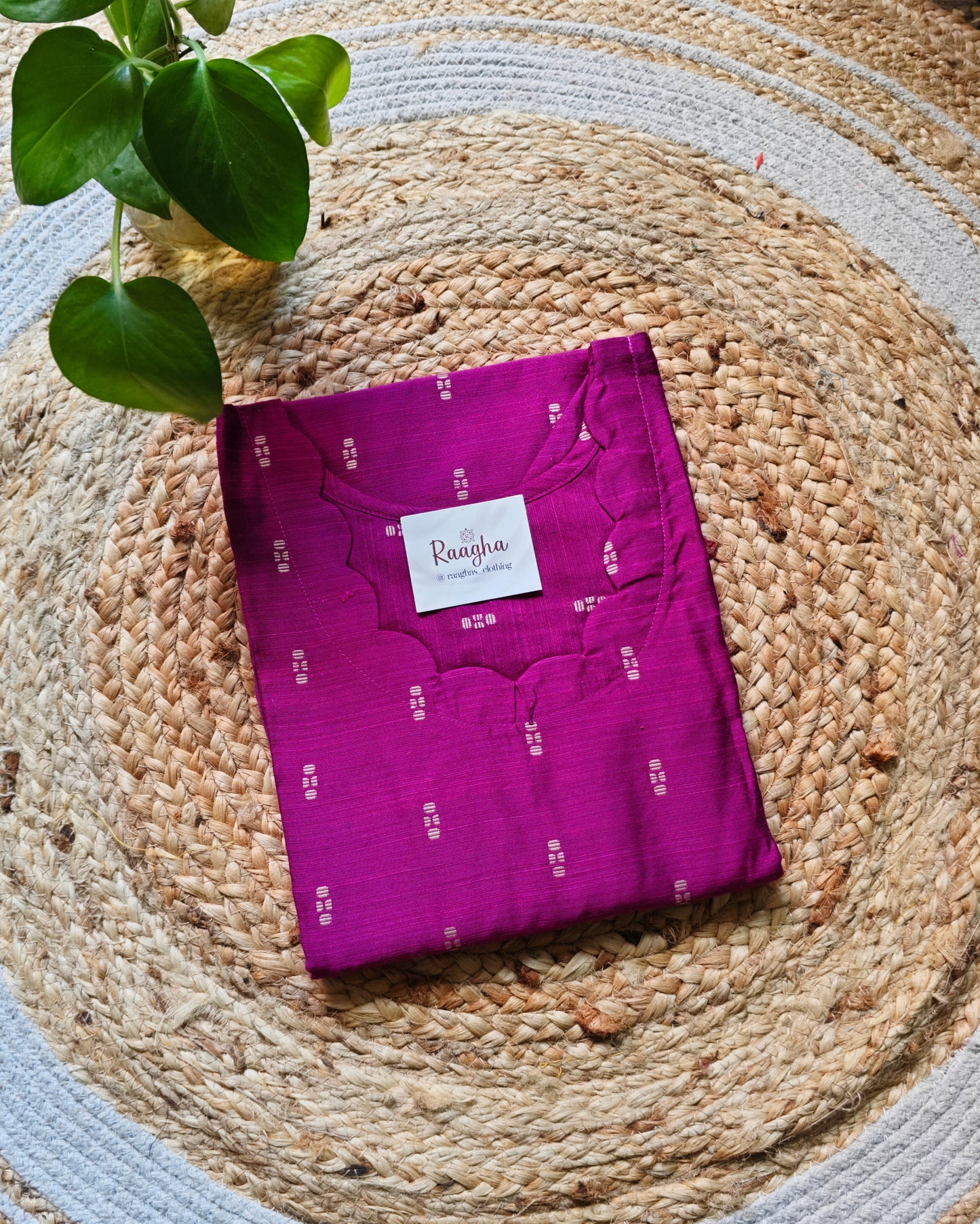 Premium Raw Silk kurti