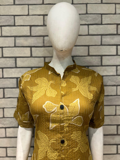 Aline cotton kurta Pant Set