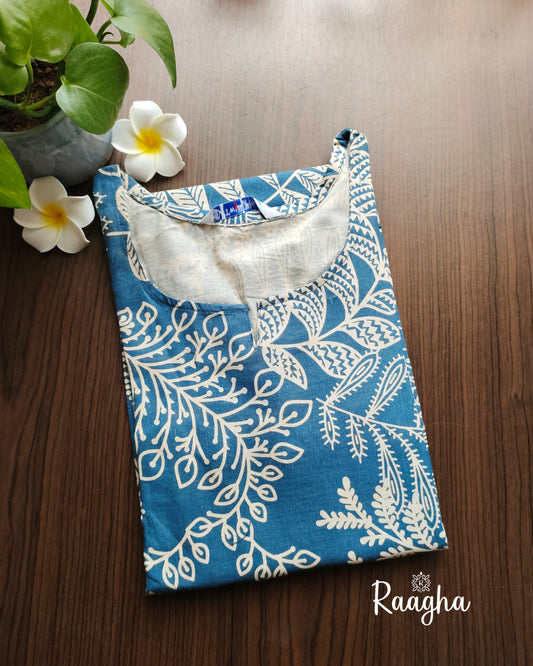 Floral Cotton Kurti
