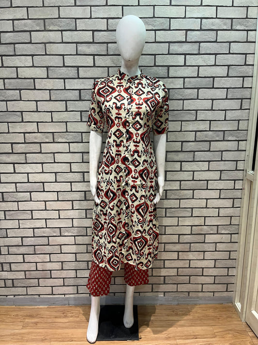 Aline Cotton kurta Set